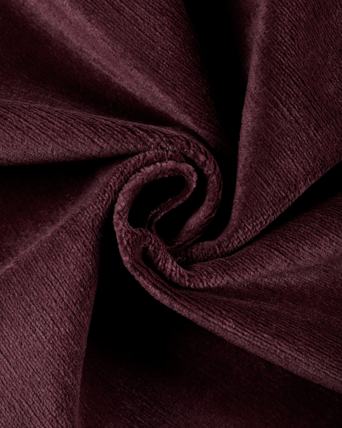 Cluny Velvet Linen fabric in Plum color - pattern number 8026138.1010.0 - by Brunschwig &amp; Fils in the Cluny Linen Velvet collection
