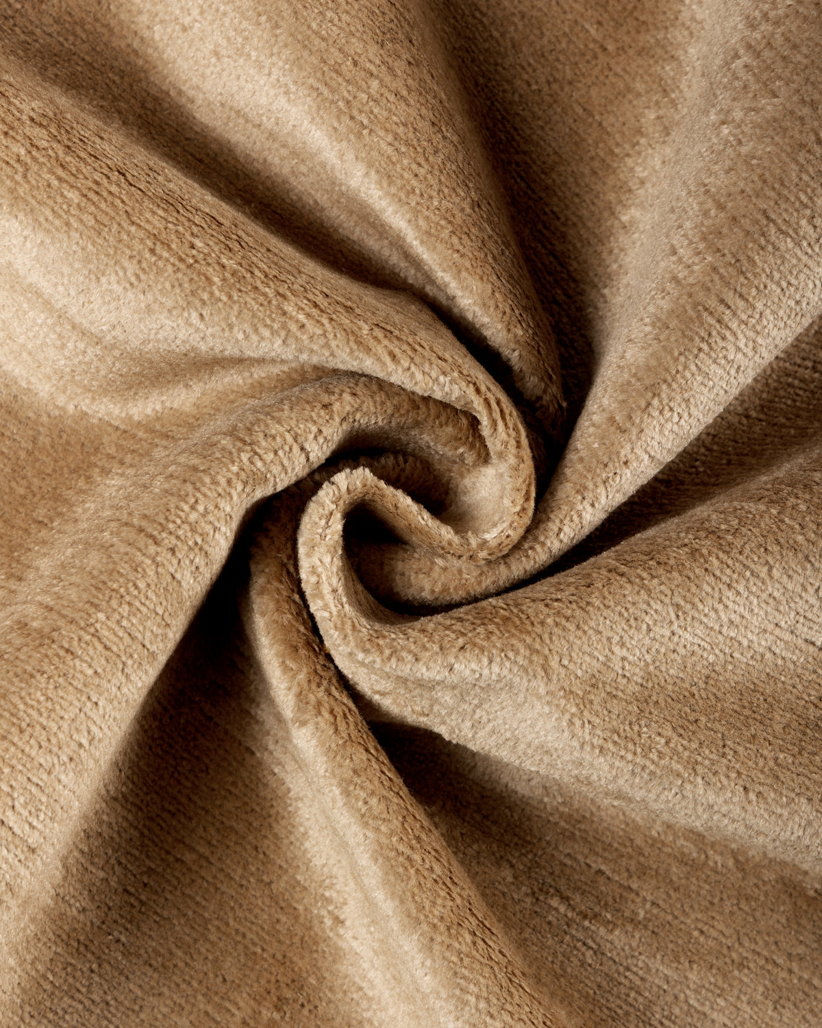 Cluny Velvet Linen fabric in Nougat color - pattern number 8026138.106.0 - by Brunschwig &amp; Fils in the Cluny Linen Velvet collection