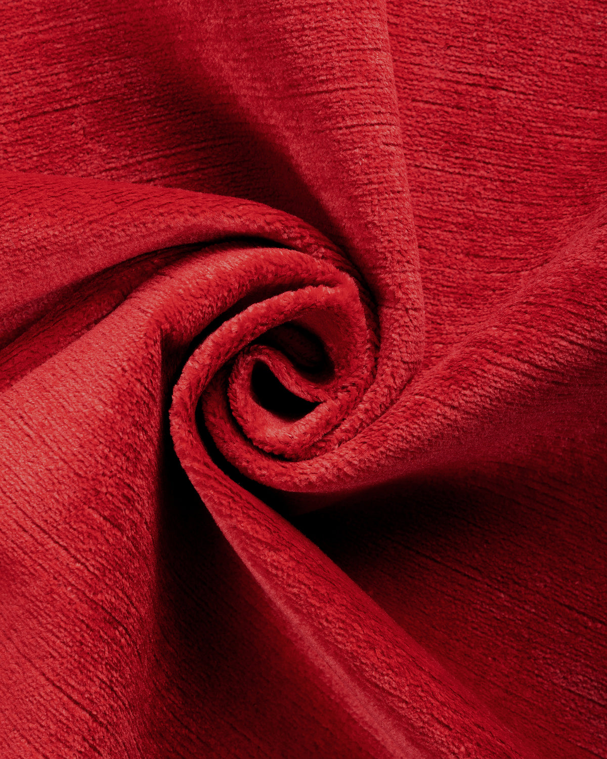 Cluny Velvet Linen fabric in Red color - pattern number 8026138.19.0 - by Brunschwig &amp; Fils in the Cluny Linen Velvet collection