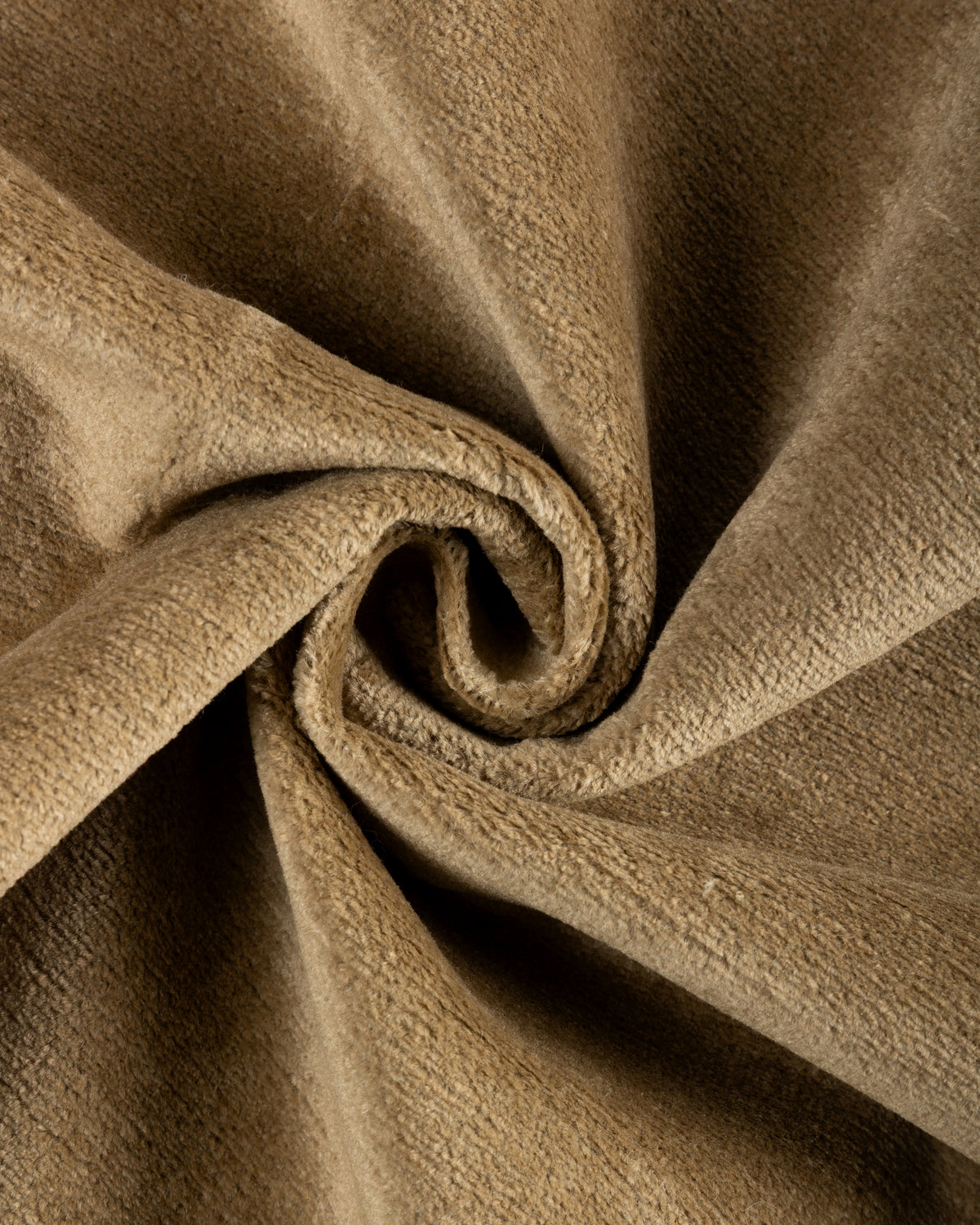Cluny Velvet Linen fabric in Hazelnut color - pattern number 8026138.6116.0 - by Brunschwig &amp; Fils in the Cluny Linen Velvet collection