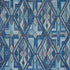Kuzma fabric in blue color - pattern number 80281 - by Schumacher in the Bohemia collection
