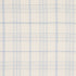 Nils Plaid Linen fabric in blue color - pattern number 80301 - by Schumacher in the New Traditional collection