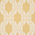 Siljan fabric in yellow color - pattern number 80312 - by Schumacher in the New Traditional collection
