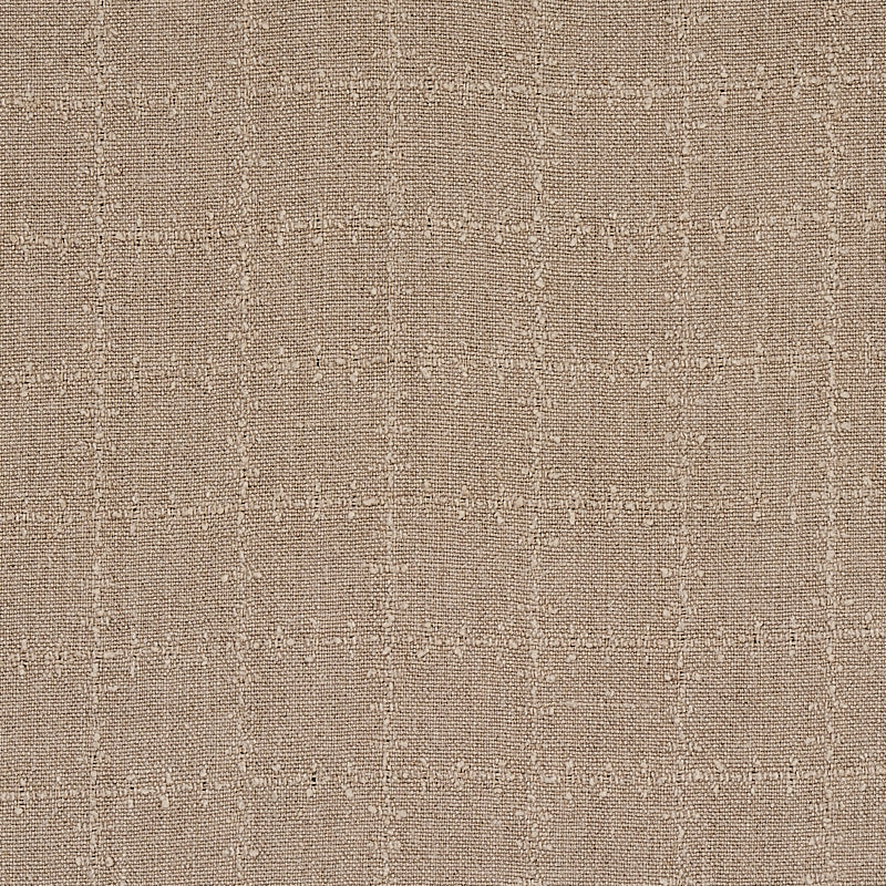 Elin Check fabric in linen color - pattern number 80411 - by Schumacher in the New Traditional III collection