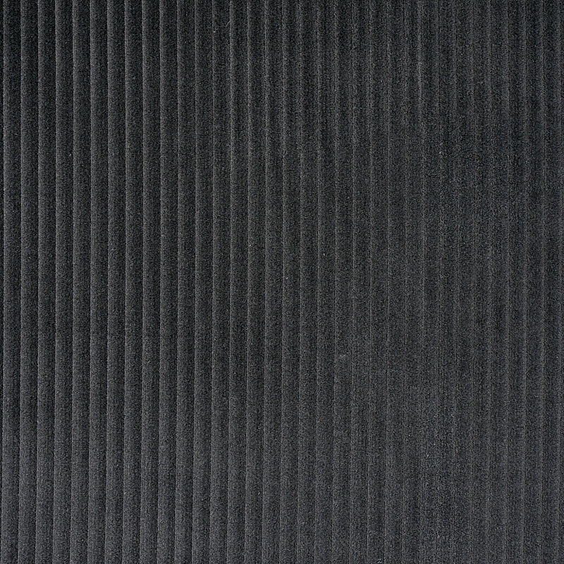 Wyatt Corduroy fabric in elephant grey color - pattern number 80450 - by Schumacher in the Perfect Basics: Velvet collection