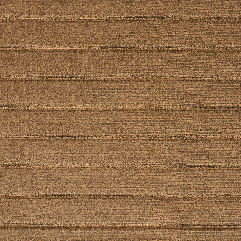 Frederika Channeled Velvet fabric in camel color - pattern number 80462 - by Schumacher in the Patterson Flynn collection