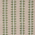 Alva Hand Block Print fabric in green color - pattern number 80521 - by Schumacher in the New Traditional collection