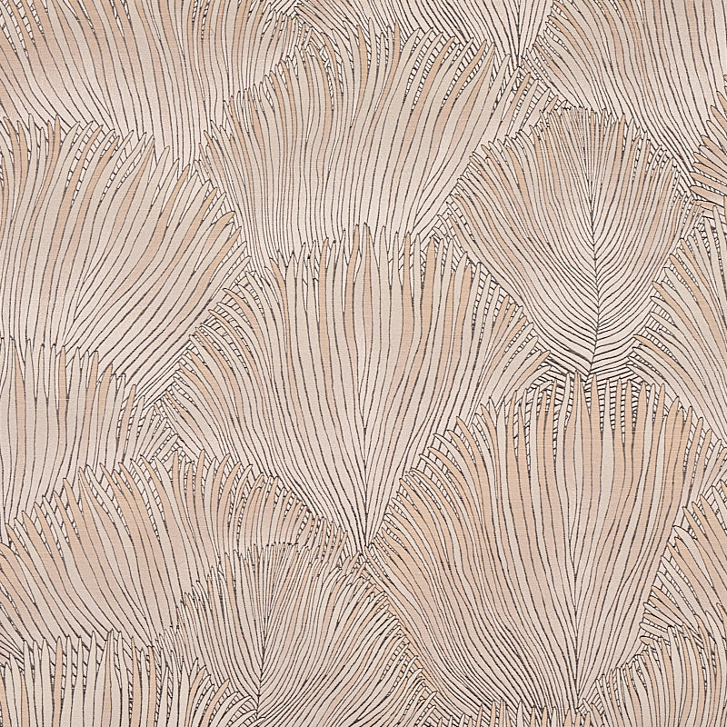 Fondale fabric in ivory color - pattern number 80552 - by Schumacher in the Mystique collection