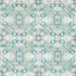 Tiraz Velvet fabric in peacock color - pattern number 80603 - by Schumacher in the Tapis collection