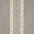 Ruiz Jacquard fabric in black color - pattern number 80610 - by Schumacher in the Tapis collection