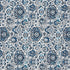 Pallay Epingle fabric in porcelain on ivory color - pattern number 80622 - by Schumacher in the Full Bloom collection