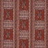 Maracena Jacquard fabric in red color - pattern number 80631 - by Schumacher in the Tapis collection