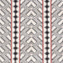 Parvin Velvet fabric in black and ivory color - pattern number 80650 - by Schumacher in the Tapis collection