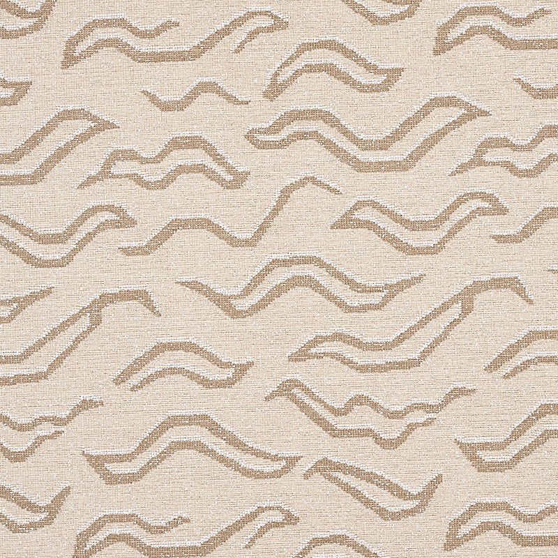 Kata fabric in light neutral color - pattern number 80681 - by Schumacher in the Tapis collection