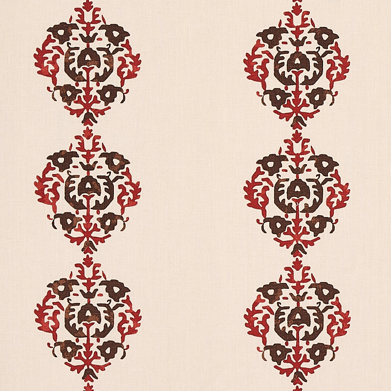 Constantine fabric in jasper color - pattern number 80710 - by Schumacher in the Cabana collection