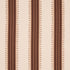 Etruscan Stripe fabric in brown color - pattern number 80722 - by Schumacher in the Cabana collection