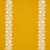 Theodora Embroidery fabric in saffron color - pattern number 80740 - by Schumacher in the Cabana collection