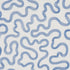 Riley Embroidery fabric in navy on ivory color - pattern number 80790 - by Schumacher in the Smith Street collection