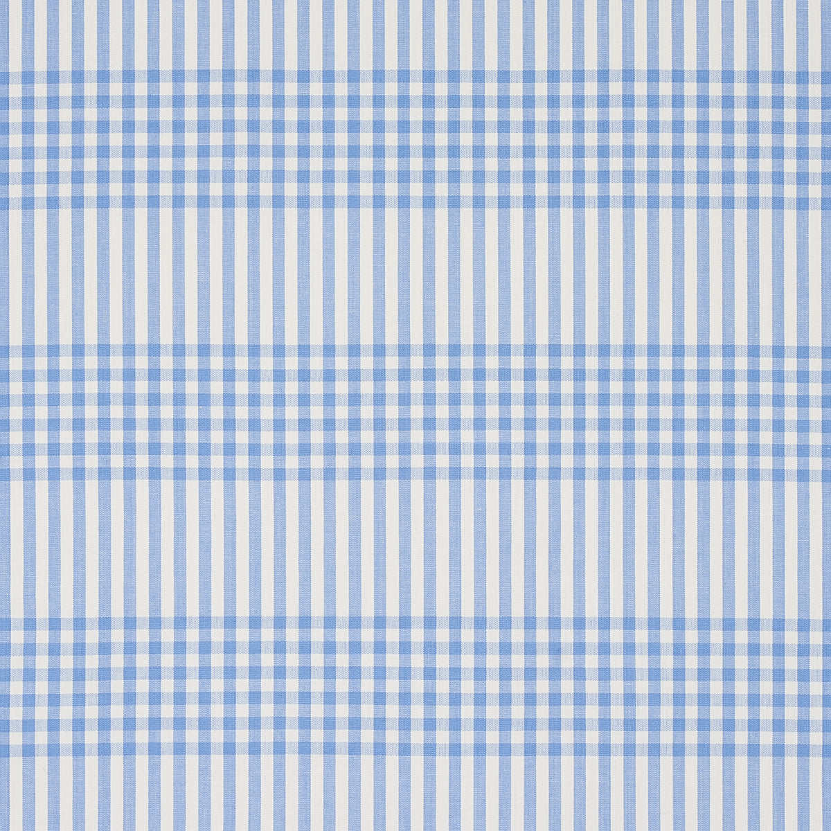 Bergen Plaid fabric in sky color - pattern number 80803 - by Schumacher in the Smith Street collection
