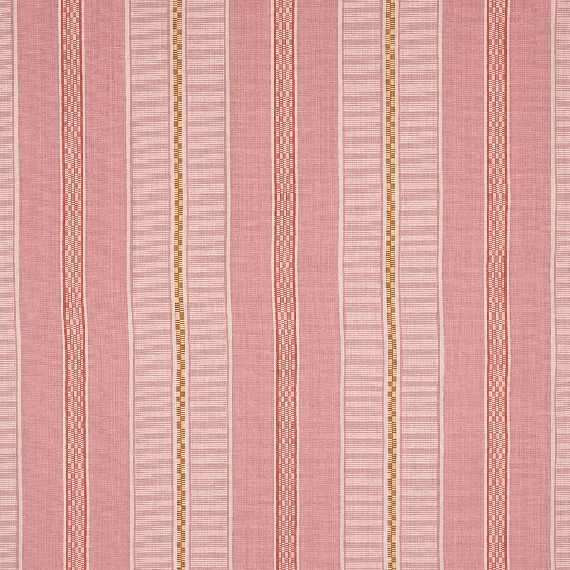 Scoop Hand Woven Stripe fabric in sundae color - pattern number 80812 - by Schumacher in the A Rum Fellow collection