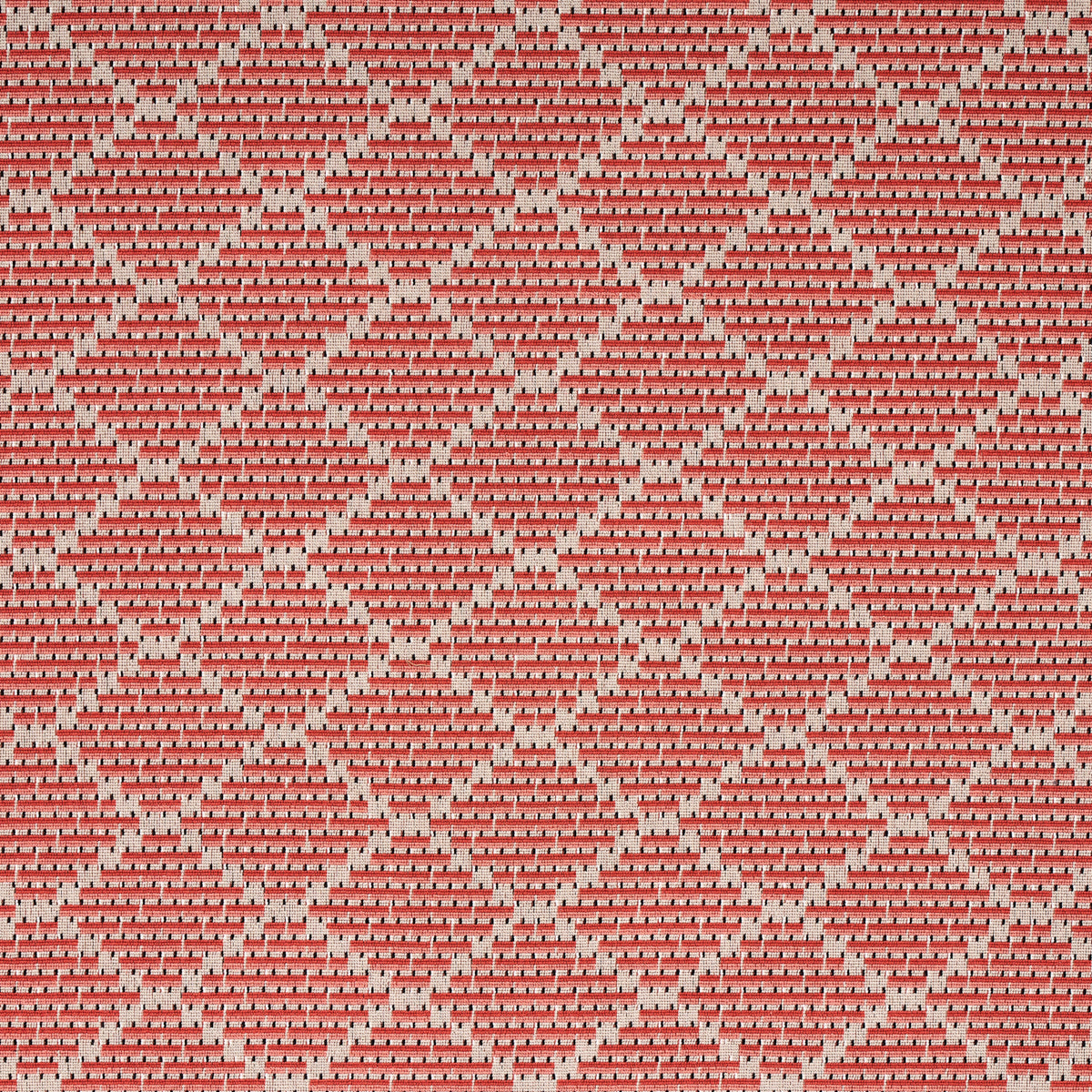 Berg Epingle fabric in coral color - pattern number 80992 - by Schumacher in the Stephanie Seal Brown collection
