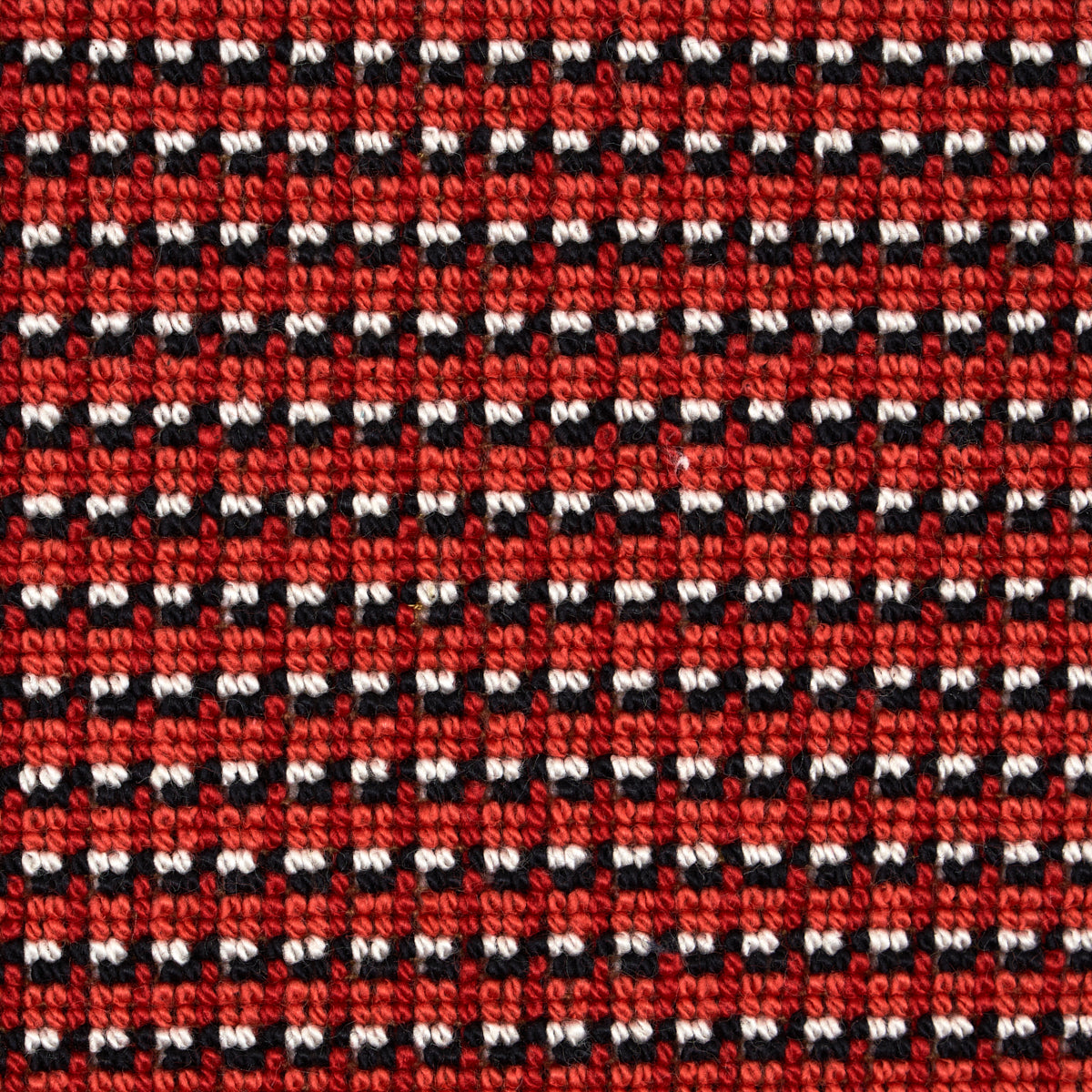 Grunda Epingle fabric in cinnabar color - pattern number 81003 - by Schumacher in the Stephanie Seal Brown collection