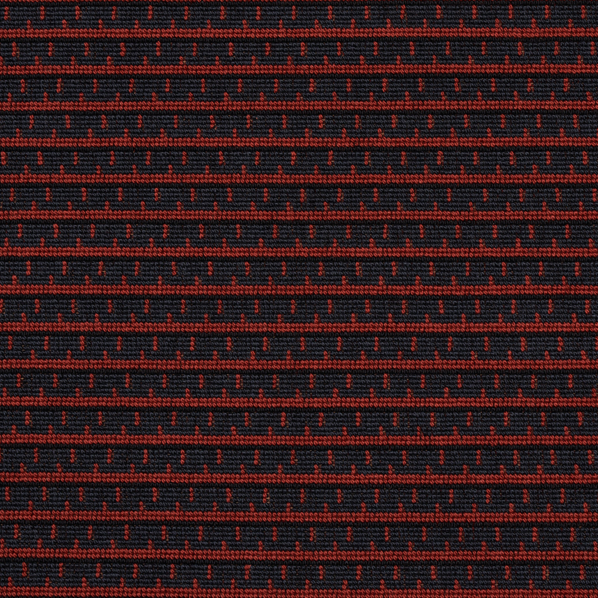 Struktur Epingle fabric in russet color - pattern number 81040 - by Schumacher in the Stephanie Seal Brown collection