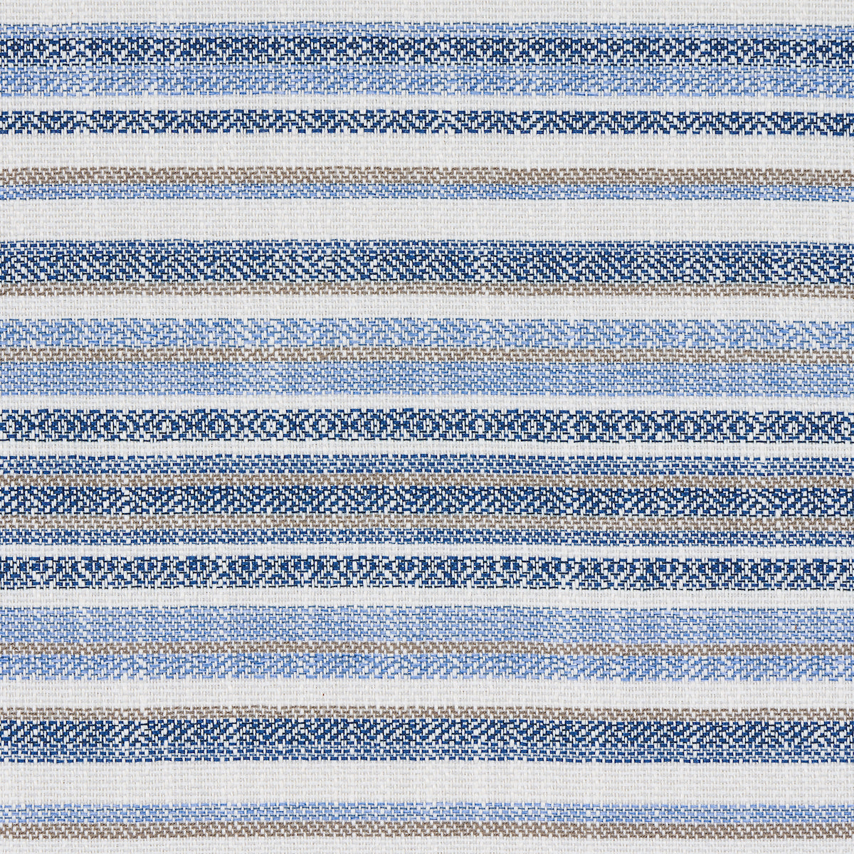 Dylan Indoor Outdoor fabric in blue color - pattern number 81051 - by Schumacher in the Full Bloom collection