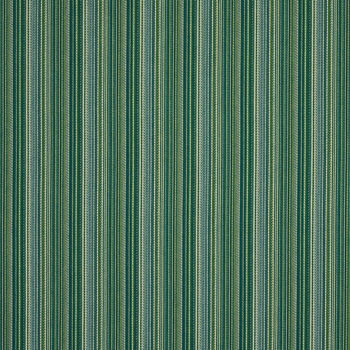 Fino Stripe Indoor Outdoor fabric in green color - pattern number 81071 - by Schumacher in the Indoor/Outdoor collection
