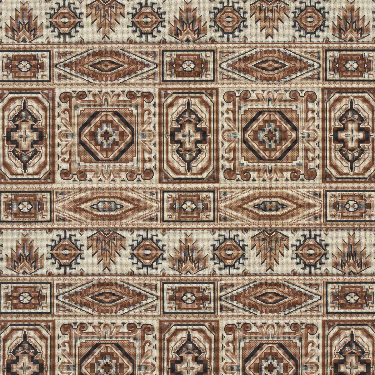 Crowley Epingle fabric in brown color - pattern number 81332 - by Schumacher in the Cut &amp; Patterned Velvets collection