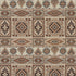 Crowley Epingle fabric in brown color - pattern number 81332 - by Schumacher in the Cut & Patterned Velvets collection
