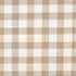 Martina Plaid Indoor Outdoor fabric in natural color - pattern number 81412 - by Schumacher in the Easy Elements collection
