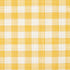 Martina Plaid Indoor Outdoor fabric in yellow color - pattern number 81413 - by Schumacher in the Easy Elements collection