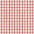 Crawford Linen Check fabric in Red color - pattern number 81457 - by Schumacher in the Woven Essentials collection