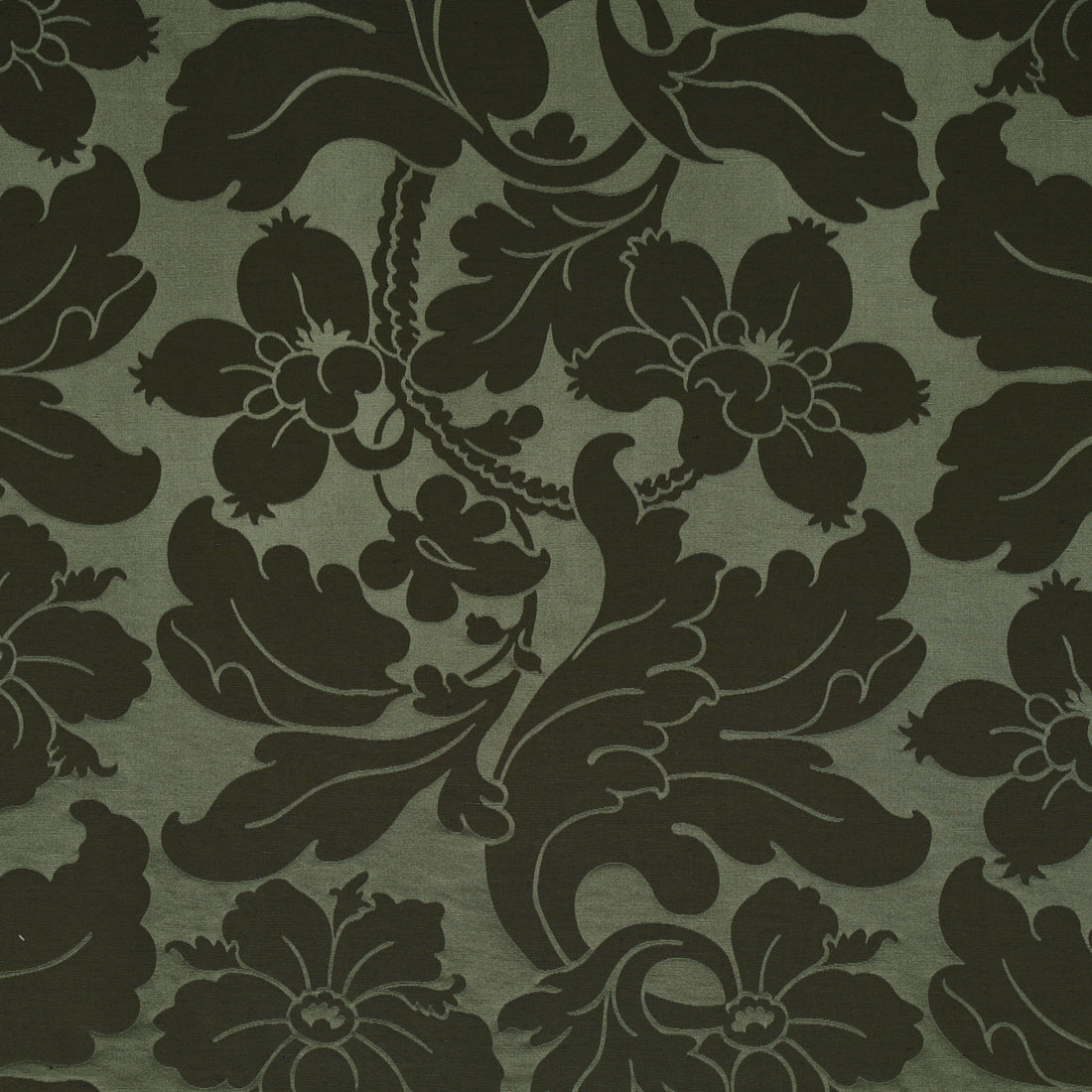 Dandridge Damask fabric in magnolia color - pattern number 81460 - by Schumacher in the Williamsburg collection