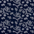 Dragon Embroidery fabric in navy color - pattern number 81550 - by Schumacher in the Uncommon Threads collection