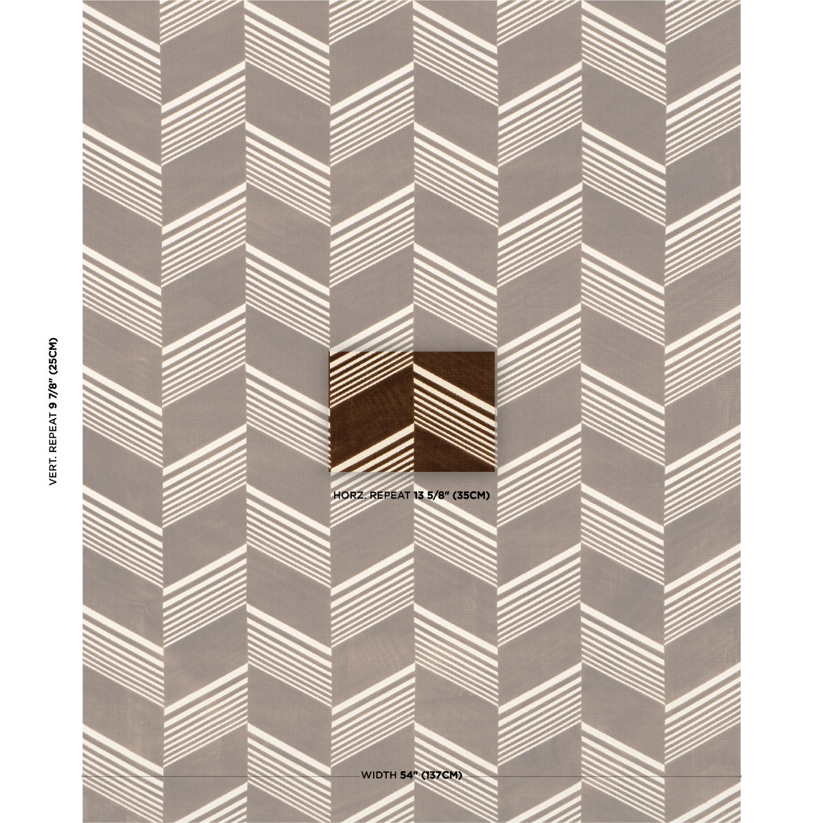 Jessie Cut Velvet fabric in sable color - pattern number 81575 - by Schumacher in the Cut &amp; Patterned Velvets collection