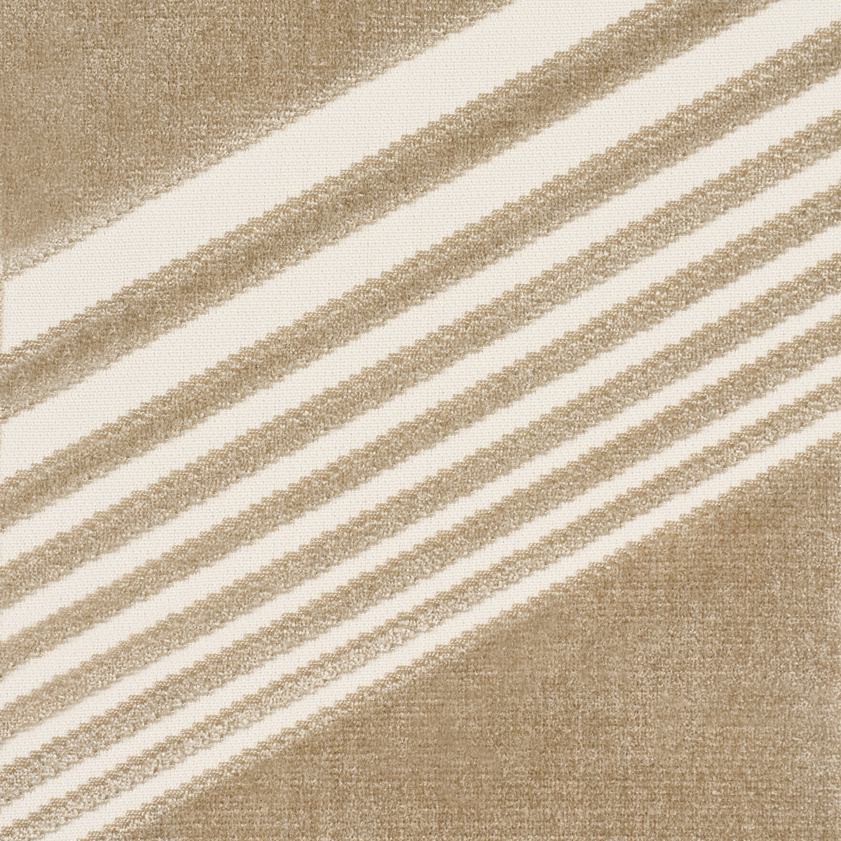 Jessie Cut Velvet fabric in sand color - pattern number 81576 - by Schumacher in the Cut &amp; Patterned Velvets collection