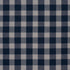 Galt Wool Check fabric in indigo color - pattern number 81615 - by Schumacher in the A Country Life collection
