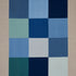 Embroidered Tile fabric in blue color - pattern number 81831 - by Schumacher in the David Kaihoi collection