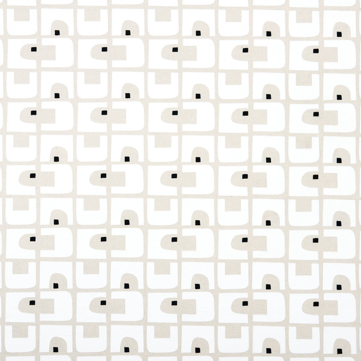 Den Applique fabric in cumin color - pattern number 82030 - by Schumacher in the Hadiya Williams collection