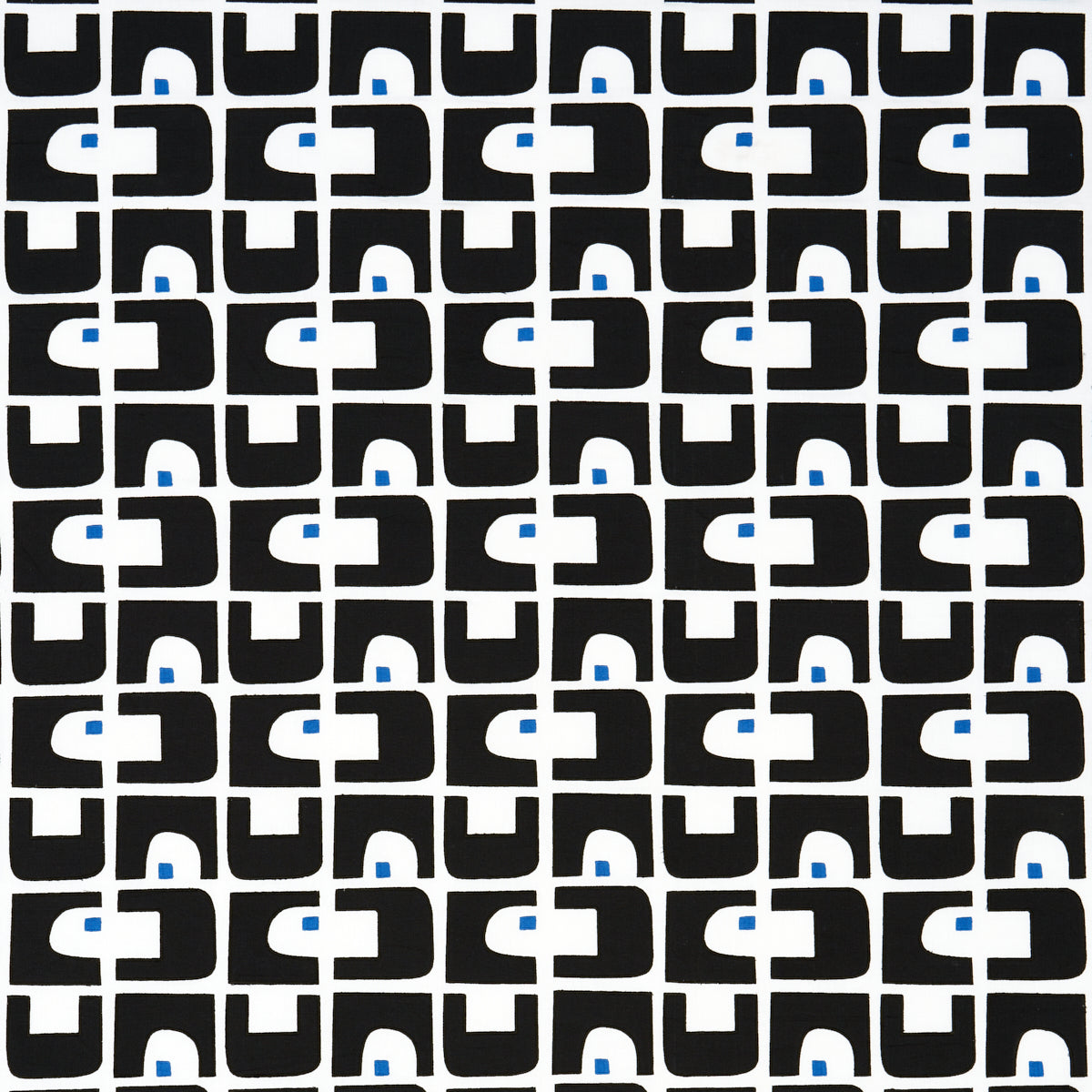 Den Applique fabric in carbon color - pattern number 82032 - by Schumacher in the Hadiya Williams collection