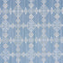 Kalindi Embroidery fabric in denim color - pattern number 82080 - by Schumacher in the Bohemia collection