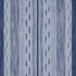 Mirza Ikat Stripe fabric in indigo on chambray color - pattern number 82112 - by Schumacher in the Bohemia collection