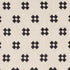 Thandie Embroidery fabric in carbon on natural color - pattern number 82120 - by Schumacher in the Bohemia collection