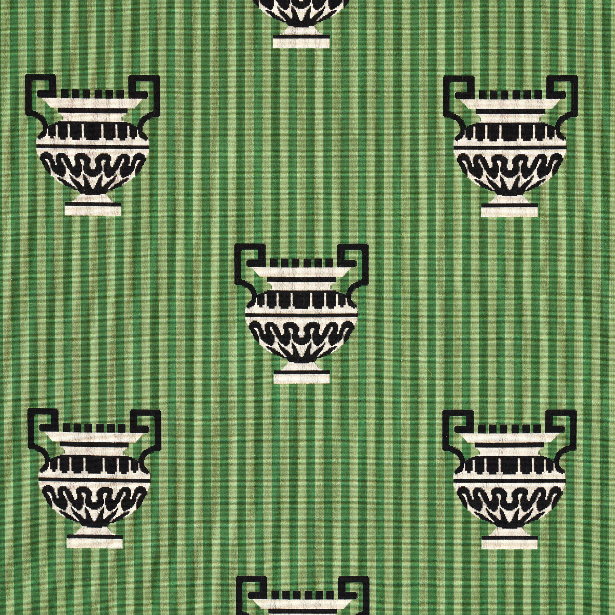 Clermont Epingle fabric in green color - pattern number 82140 - by Schumacher in the Cut &amp; Patterned Velvets collection