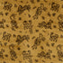 Kinabalu Velvet fabric in gold color - pattern number 82170 - by Schumacher in the Cut & Patterned Velvets collection