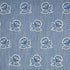 Fleurette fabric in denim color - pattern number 82190 - by Schumacher in the New Traditional:  Provencal collection