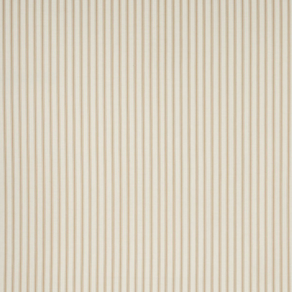 Marquet Ticking Stripe fabric in sand color - pattern number 82202 - by Schumacher in the New Traditional:  Provencal collection