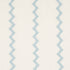 Lazare Applique fabric in sky on ivory color - pattern number 82221 - by Schumacher in the New Traditional:  Provencal collection